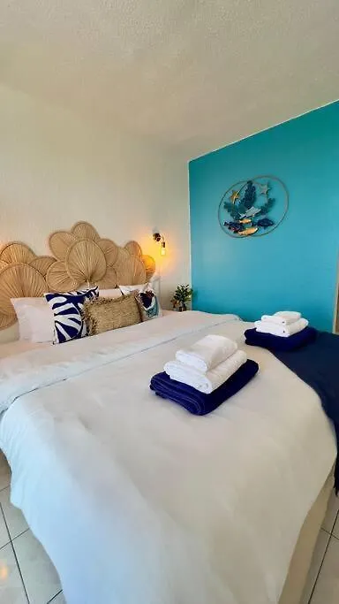 Suite Caraibes 2 - Superbe Studio Cosy Vue Mer Les Trois-Ilets