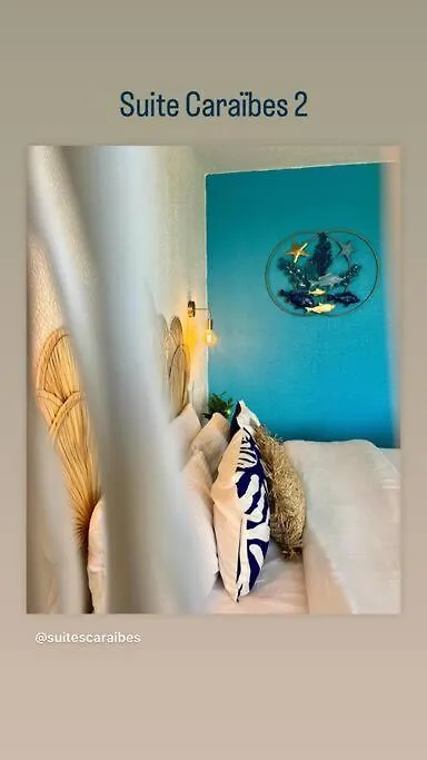 Suite Caraibes 2 - Superbe Studio Cosy Vue Mer Les Trois-Ilets Martinica