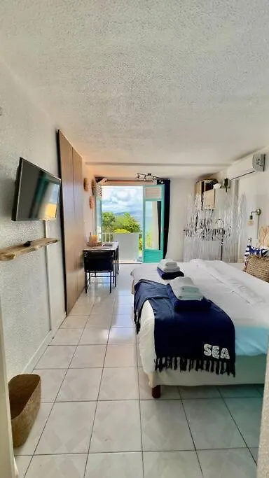 公寓 Suite Caraibes 2 - Superbe Studio Cosy Vue Mer 莱特鲁瓦西莱